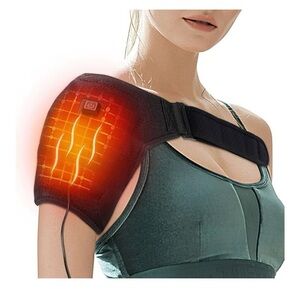 Shoulder-Heating-Pad-Heated-Wrap - 3 Heat Levels Heating Pad For Shoulder Pain